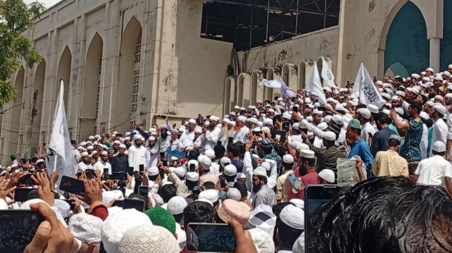 জাতিসংঘের মানবাধিকার কার্যালয় স্থাপনের সিদ্ধান্তে হেফাজতের প্রতিবাদ